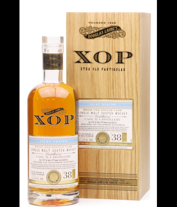 Caol Ila XOP Douglas Laing’s 38 Years Old 1980 bij t Bockje in Bathmen