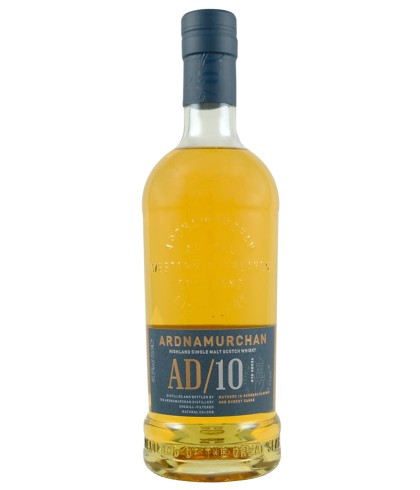 Fles Ardnamurchan AD/10 Years Old, single malt whisky, op voorraad bij slijterij t Bockje in Bathmen
