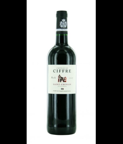 Fles Lorgeril Chateau de Ciffre Saint Chinian, wijn op voorraad bij slijterij t Bockje in Bathmen
