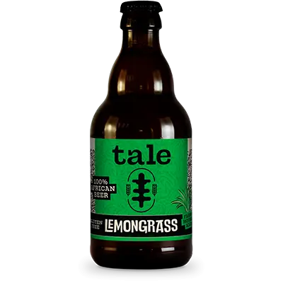 Fles Tale Beer Lemongrass Saison Gluten free, bier van Tale Beer, op voorraad bij slijterij t Bockje in Bathmen