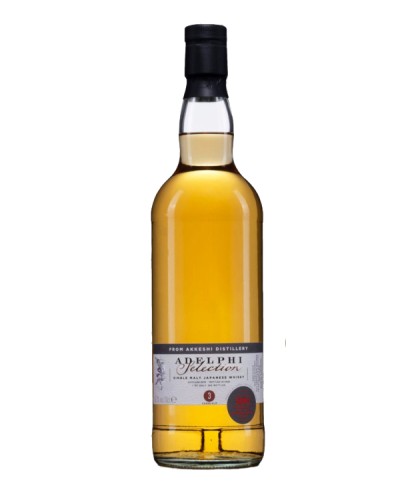 Fles The Akkeshi 3 Years Old 2018, single malt whisky, op voorraad bij slijterij t Bockje in Bathmen