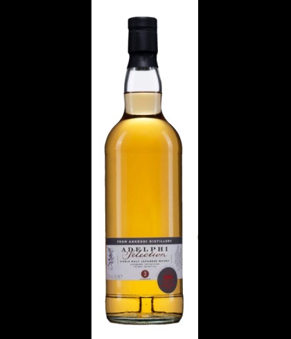 Fles The Akkeshi 3 Years Old 2018, single malt whisky, op voorraad bij slijterij t Bockje in Bathmen