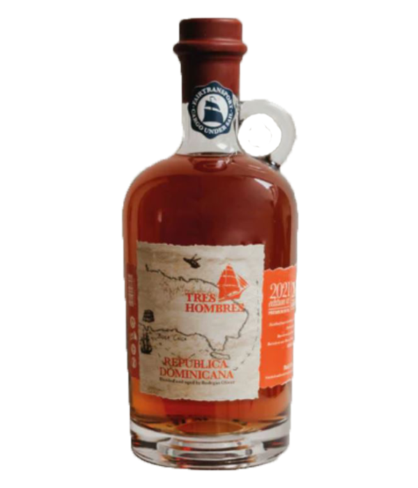 Tres Hombres Rum Ed. 48 Dominicaanse Republiek XVIII bij t Bockje in Bathmen
