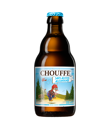 Brasserie d'Achouffe Chouffe 0.4%, bier op voorraad bij slijterij t Bockje in Bathmen