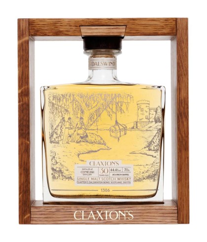 Fles Dalswinton Clynelish 30 Years Old 1993, single malt whisky, op voorraad bij slijterij t Bockje in Bathmen
