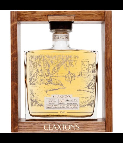 Fles Dalswinton Clynelish 30 Years Old 1993, single malt whisky, op voorraad bij slijterij t Bockje in Bathmen