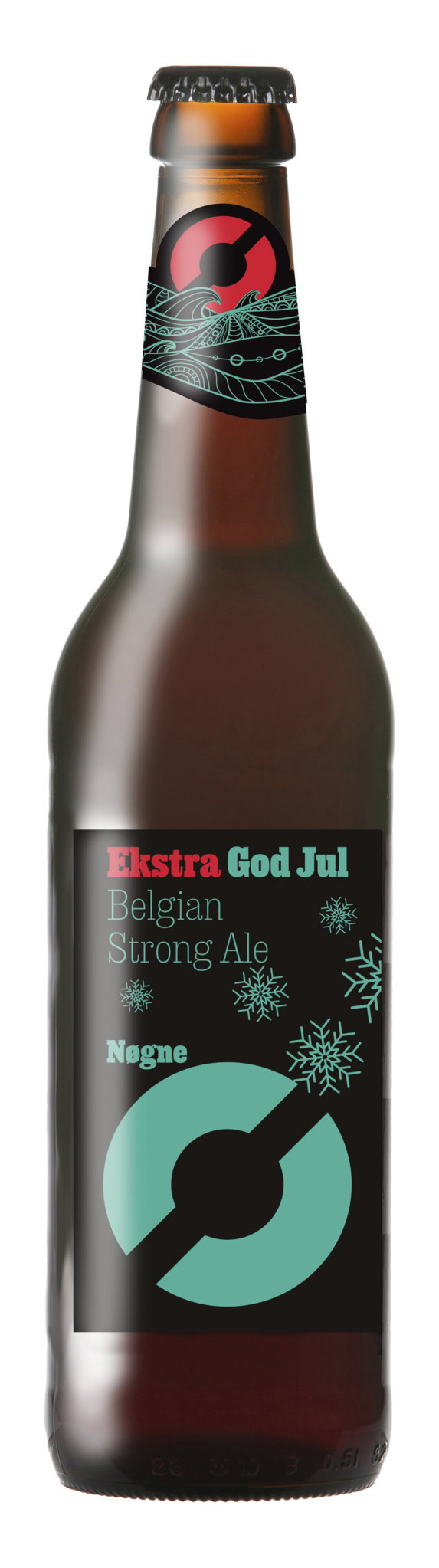 Fles Nøgne Ø Ekstra God Jul Belgian Strong Ale, bier van Nøgne Ø, op voorraad bij slijterij ’t Bockje in Bathmen
