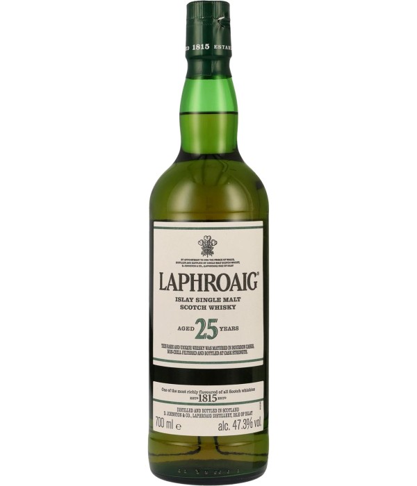 Laphraoig 25 Years Old Editon 2023 Cask Strength bij t Bockje in Bathmen