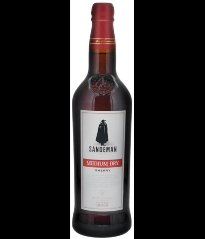 Sandeman Medium Dry Sherry, bij slijterij t Bockje in Bathmen
