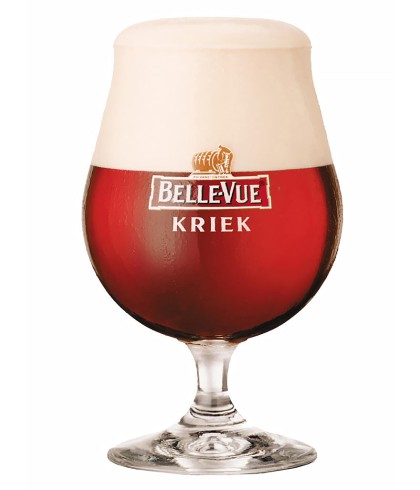 BELLE-VUE geuze glas 25cl., glas bij t Bockje in Bathmen