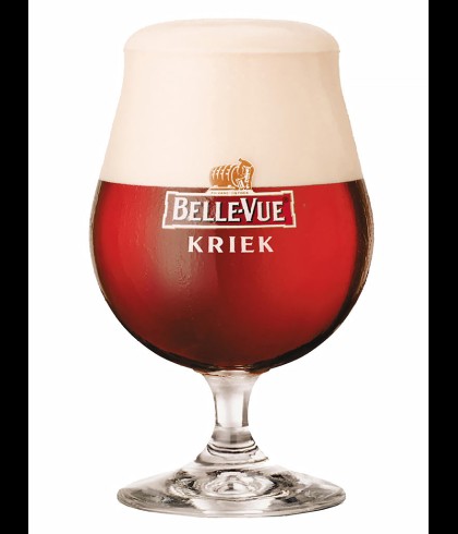 BELLE-VUE geuze glas 25cl., glas bij t Bockje in Bathmen