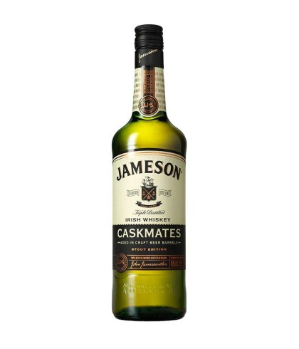 Fles Iers whiskey van Jameson, op voorraad bij slijterij t Bockje in Bathmen