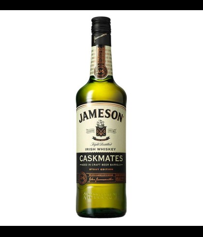 Fles Iers whiskey van Jameson, op voorraad bij slijterij t Bockje in Bathmen