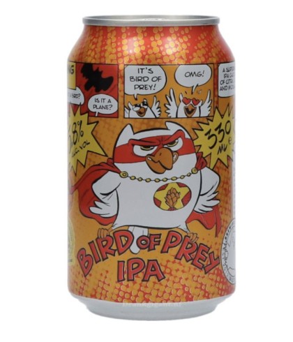 Fles Bier Het Uiltje Bird of Prey, bier van Uiltje, bij slijterij t Bockje in Bathmen