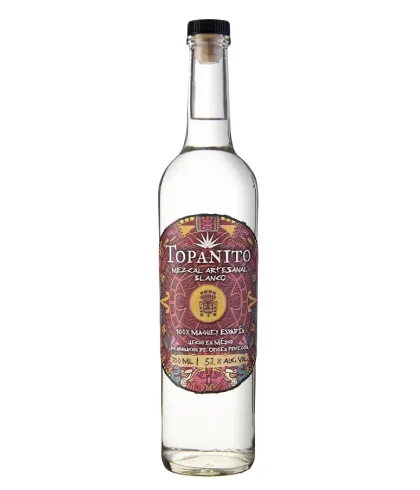 Topanito Mezcal Artesanal Distillation Strength, op voorraad bij slijterij t Bockje in Bathmen