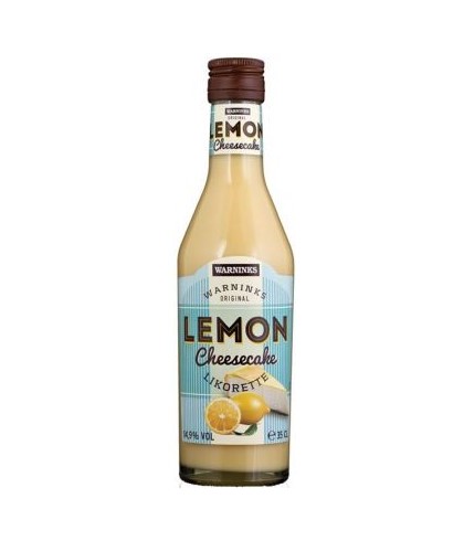 Likeur WARNINKS Lemon Cheesecake, bij slijterij ’t Bockje in Bathmen