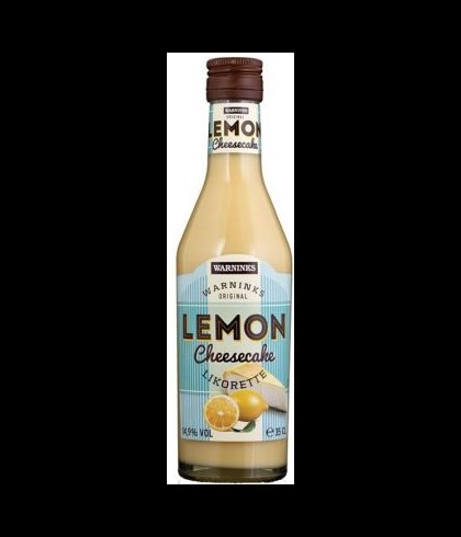 Likeur WARNINKS Lemon Cheesecake, bij slijterij ’t Bockje in Bathmen