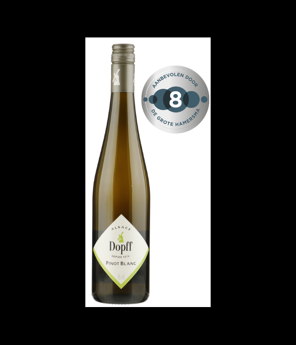 Dopff au Moulin Pinot Blanc, wijn bij t Bockje in Bathmen