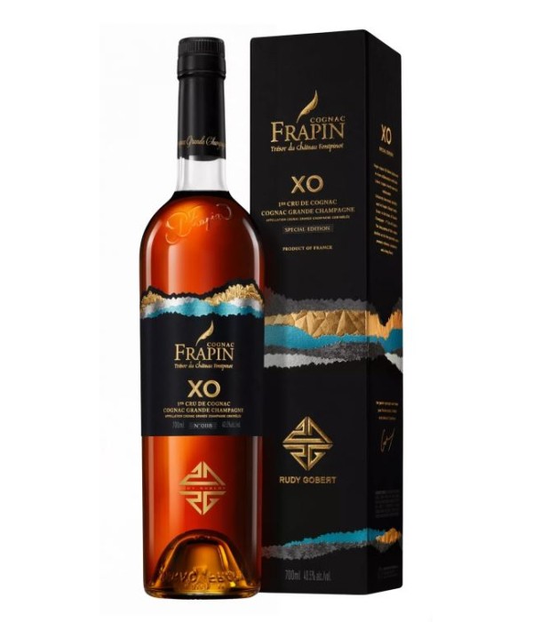 Frapin Cognac XO Special Edition Rudy Gobert bij t Bockje in Bathmen