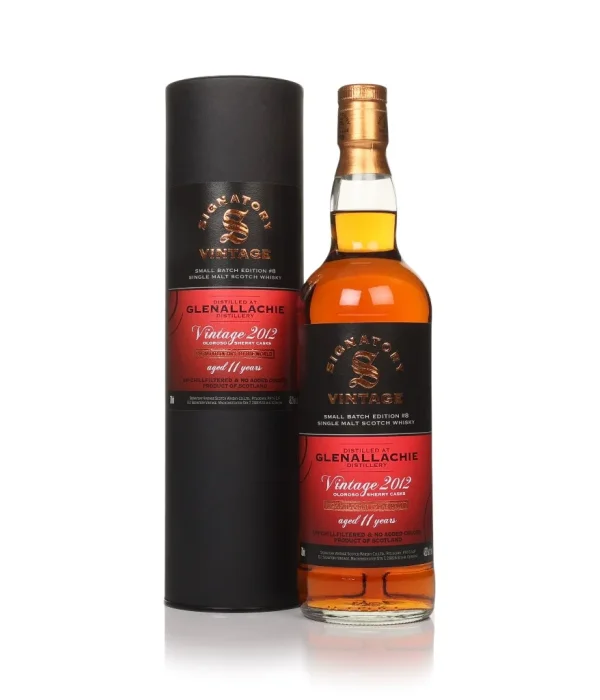 Signatory Vintage Small Batch Edition #8 Glenallachie 2012 bij t Bockje in Bathmen