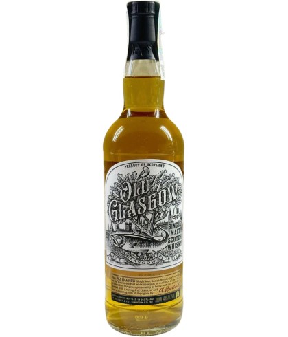 Fles Old Glasgow Single Malt Whisky, whisky, bij slijterij t Bockje in Bathmen