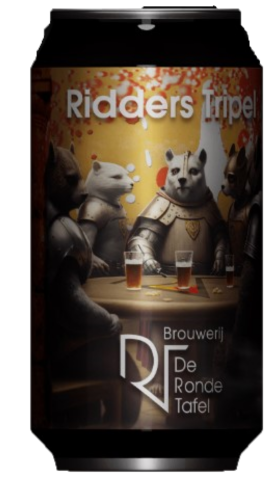 Fles Ridders Tripel, bier van Ridders, op voorraad bij slijterij ’t Bockje in Bathmen