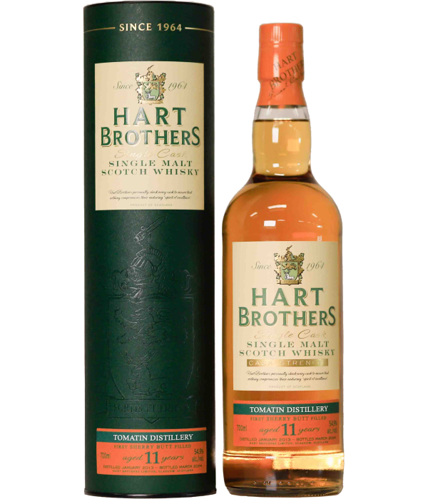 Hart Brothers Tomatin 11 Years Old 2013 Sherry Butt bij t Bockje in Bathmen