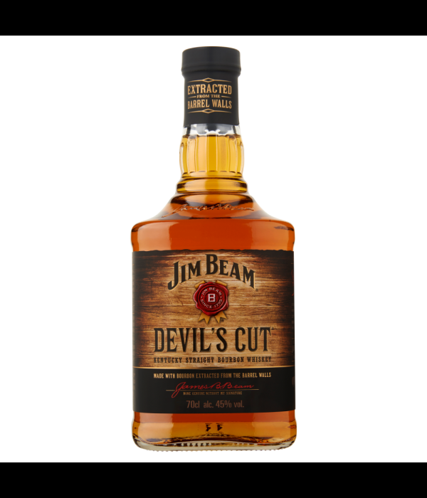 Jim Beam Devils Cut Bourbon Kentucky Straight Whiskey bij t Bockje in Bathmen