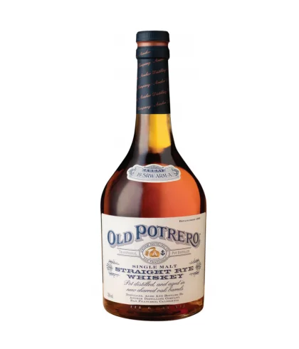 Fles Old Potrero 18th Century Style Rye Whisky, whisky, bij slijterij ’t Bockje in Bathmen