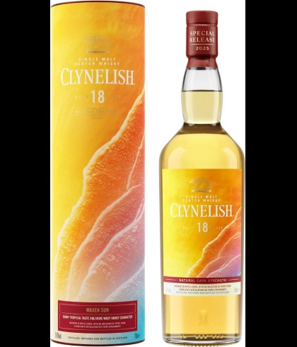 Fles Clynelisch 18 years old special releases 2025, whisky, op voorraad bij slijterij t Bockje in Bathmen