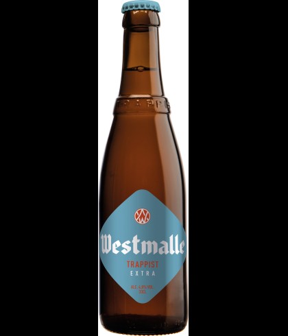 Westmalle Trappist Extra, bier op voorraad bij slijterij t Bockje in Bathmen