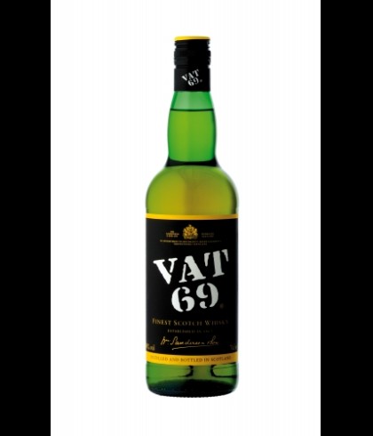 Fles Vat 69 Whisky, whisky, op voorraad bij slijterij t Bockje in Bathmen