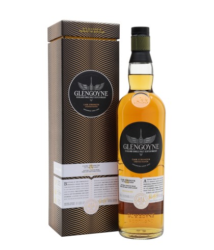 Fles Glengoyne Cask Strength Batch 8, single malt whisky, op voorraad bij slijterij t Bockje in Bathmen