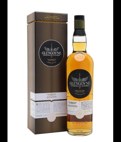 Fles Glengoyne Cask Strength Batch 8, single malt whisky, op voorraad bij slijterij t Bockje in Bathmen