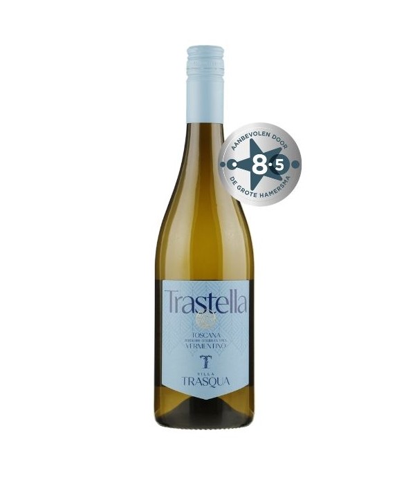 Villa Trasqua Trastella Vermentino di Toscana, wijn bij t Bockje in Bathmen