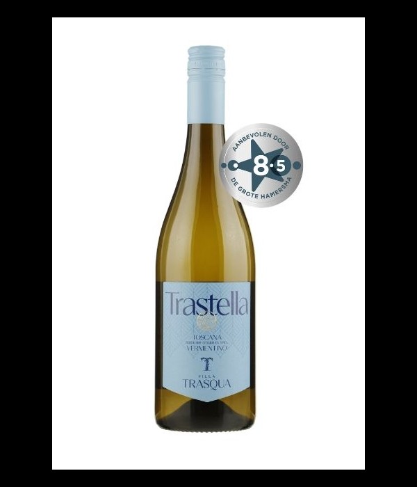 Villa Trasqua Trastella Vermentino di Toscana, wijn bij t Bockje in Bathmen