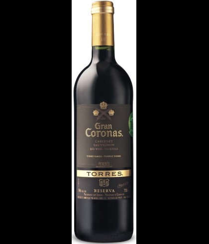 Fles TORRES Gran Coronas, wijn op voorraad bij slijterij t Bockje in Bathmen