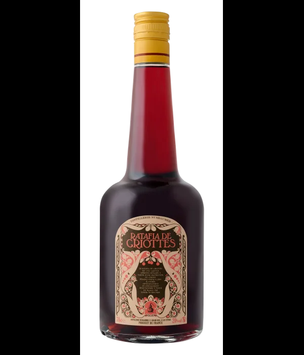 Nusbaumer Ratafia de Griottes, wijn bij t Bockje in Bathmen