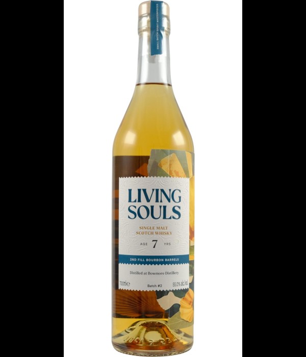 Living Souls Bowmore 7 Years Bourbon Barrels bij t Bockje in Bathmen