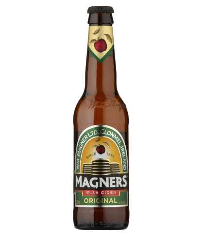 Fles Magners Original Cider, bier van Magners, bij slijterij t Bockje in Bathmen