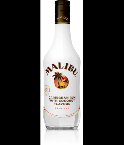 Malibu Coconut, op voorraad bij slijterij t Bockje in Bathmen