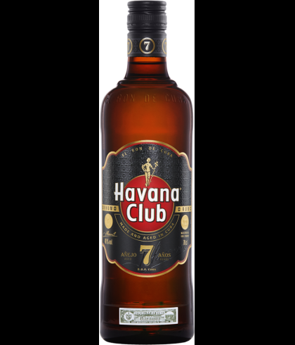 Fles Havana Club Añejo 7 Años, rum, bij slijterij t Bockje in Bathmen