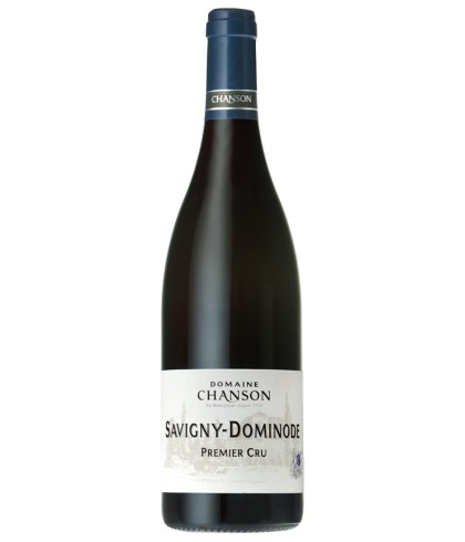 Fles Chanson Savigny Premier Cru Dominode, wijn, op voorraad bij slijterij t Bockje in Bathmen