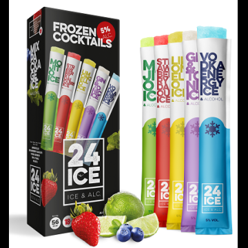 24 ICE Frozen Cocktails mix
