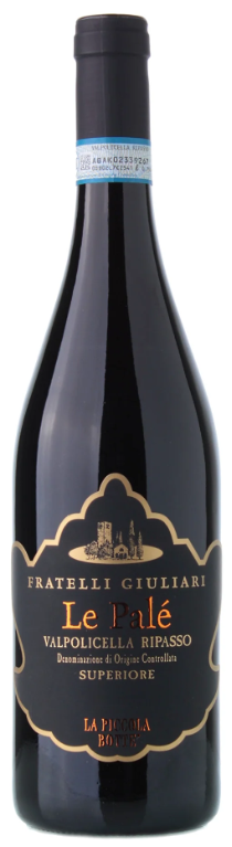 Fles Fratelli Guiliari Le Palé Valpolicella Ripasso Superiore Jeroboam, wijn, bij slijterij ’t Bockje in Bathmen