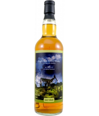 Fles The Daily Dram Secret Speyside 26Y 1994, whisky, op voorraad bij slijterij t Bockje in Bathmen