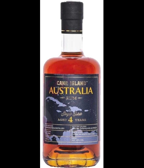 Cane Island Australia 4 Years Old Single Estate Rum bij t Bockje in Bathmen