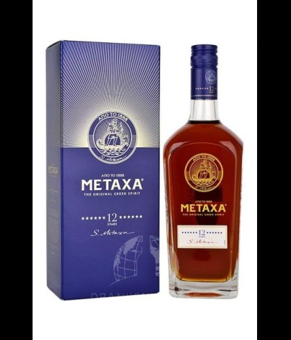 Metaxa 12 stars, op voorraad bij slijterij t Bockje in Bathmen