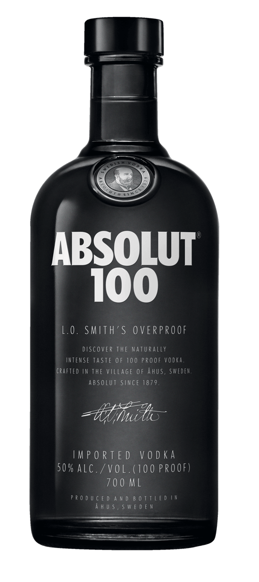 Wodka Absolut 100 proof vodka van Absolut, op voorraad bij slijterij ’t Bockje in Bathmen