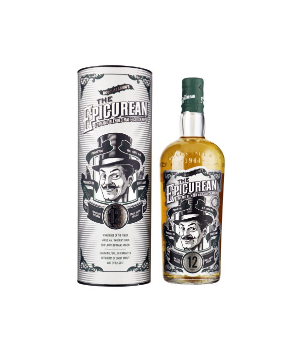 The Epicurean 12 Years Old Lowland Blended Malt Scotch Whisky 46% bij t Bockje in Bathmen